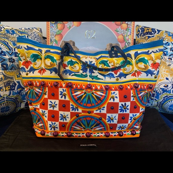 Dolce & Gabbana BEATRICE MAJOLICA bag & WALLET. - Picture 2 of 16